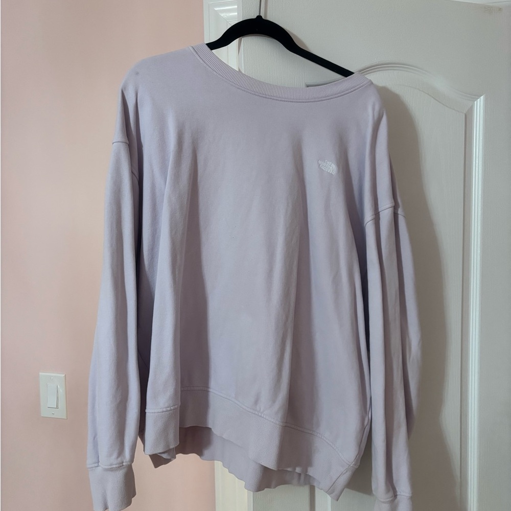 The North Face Light Purple Sweatshirt